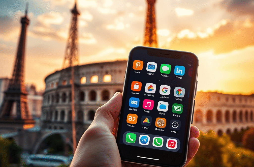 أفضل 8 تطبيقات سفر لرحلة أوروبية ناجحة